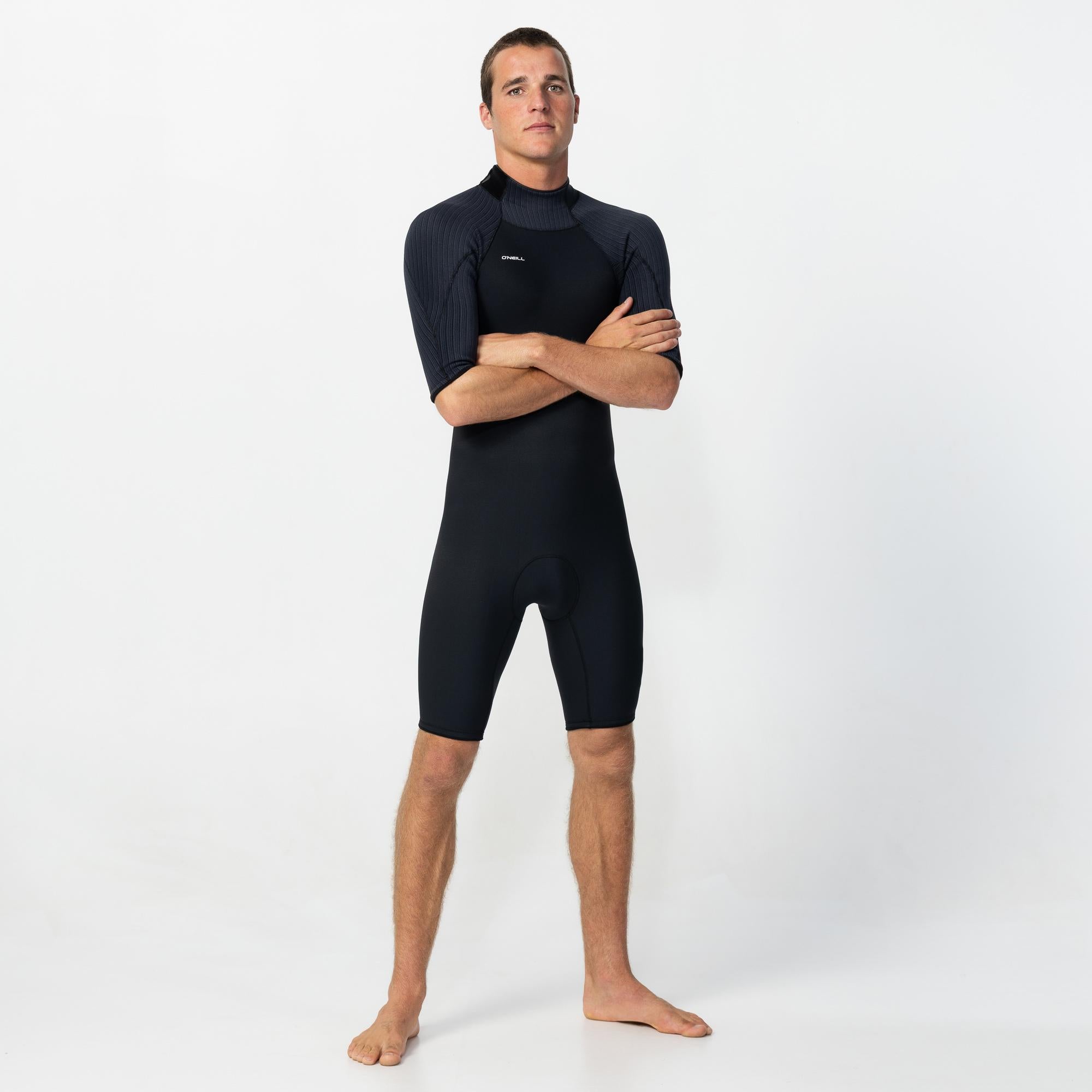 Men's HyperFreak 2mm Spring Suit Back Zip - Black