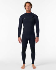 HyperFreak 3/2+ Steamer Chest Zip Wetsuit - Black