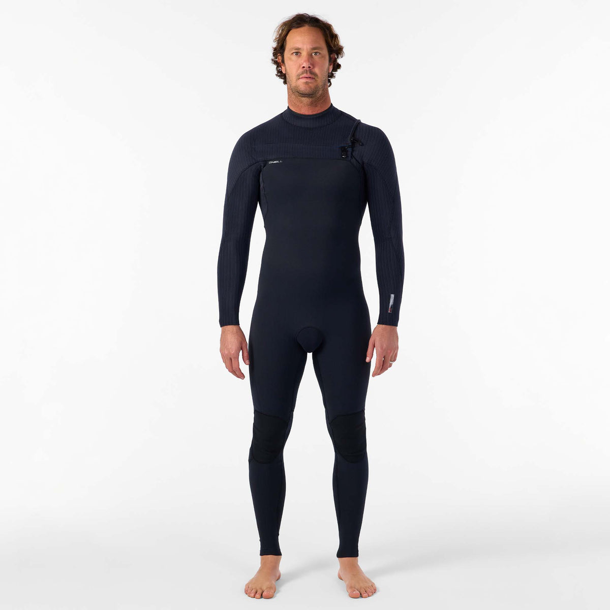 HyperFreak 3/2+ Steamer Chest Zip Wetsuit - Black