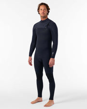 HyperFreak 3/2+ Steamer Chest Zip Wetsuit - Black