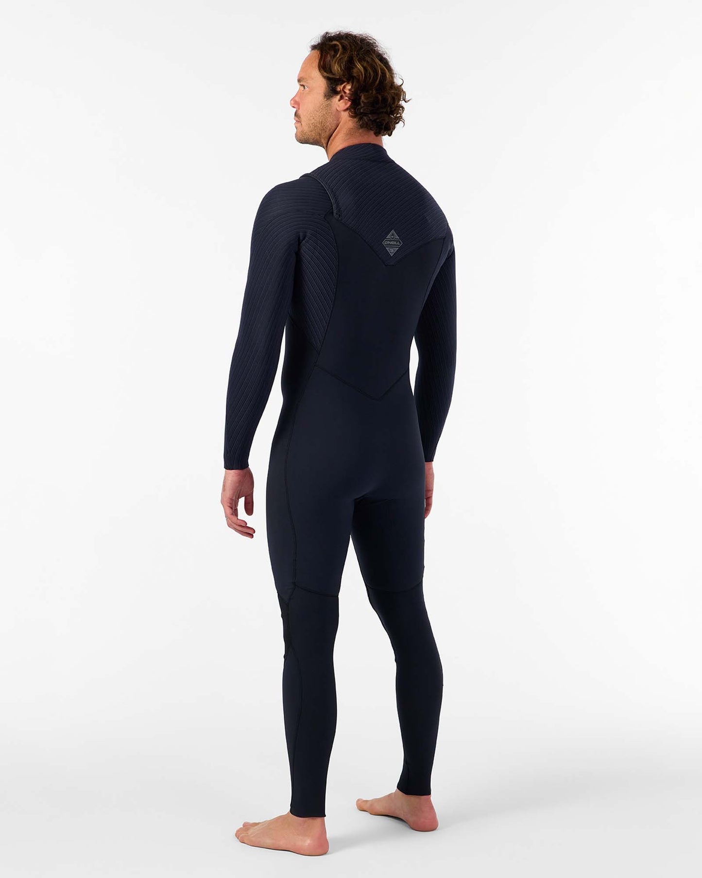HyperFreak 3/2+ Steamer Chest Zip Wetsuit - Black