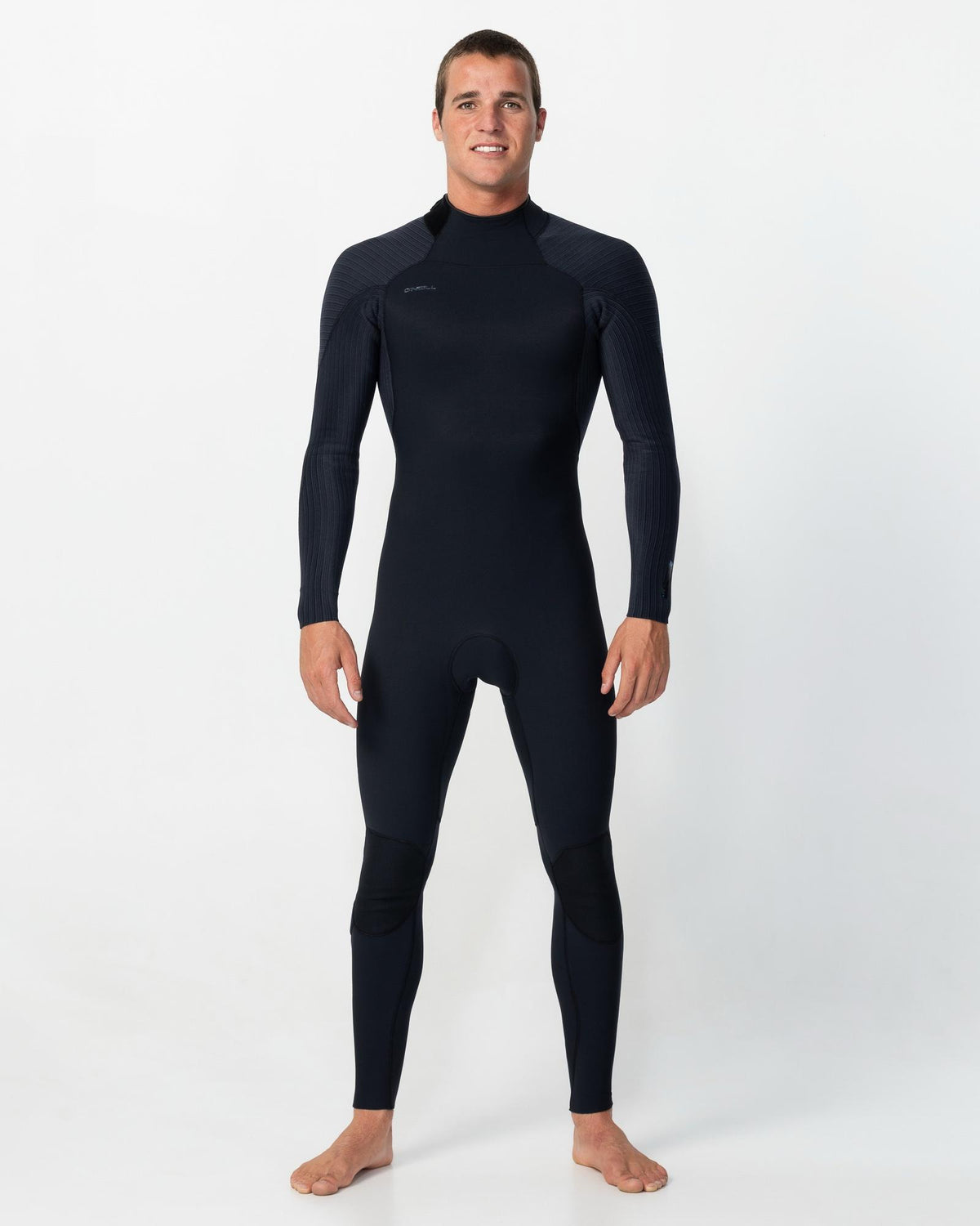 HyperFreak 3/2+ Steamer Back Zip Wetsuit - Black