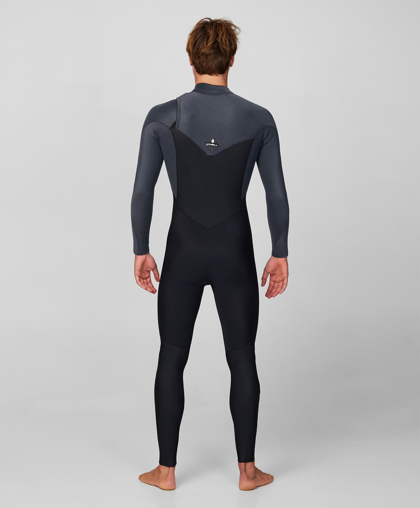 HyperFreak 3/2+ Steamer Chest Zip Wetsuit - Graphite