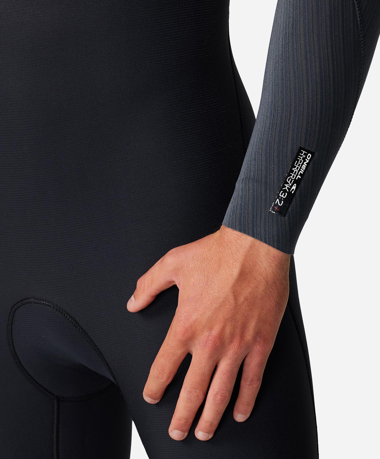 HyperFreak 3/2+ Steamer Chest Zip Wetsuit - Graphite