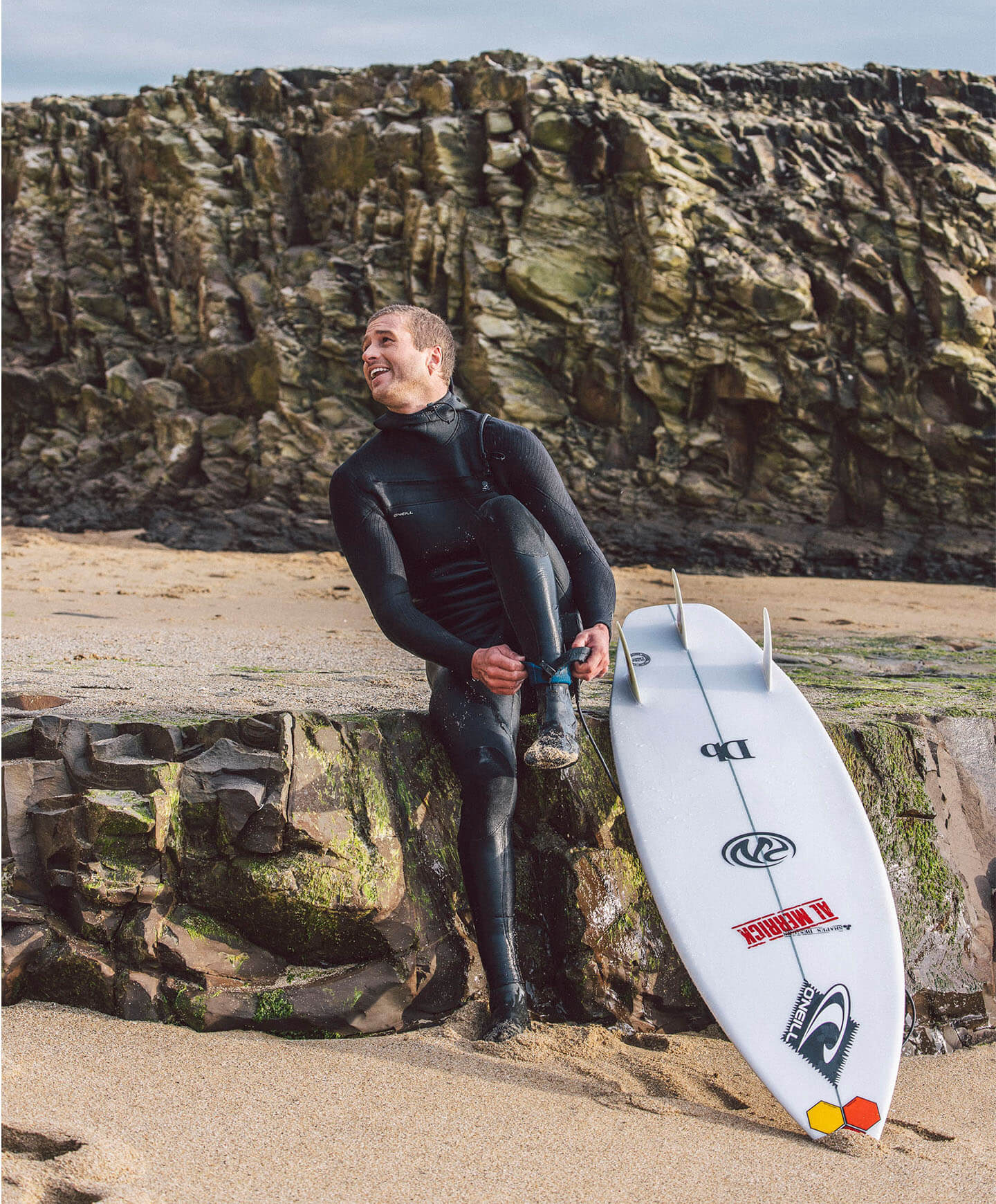HyperFreak 4/3+ Hooded Steamer Chest Zip Wetsuit - Black