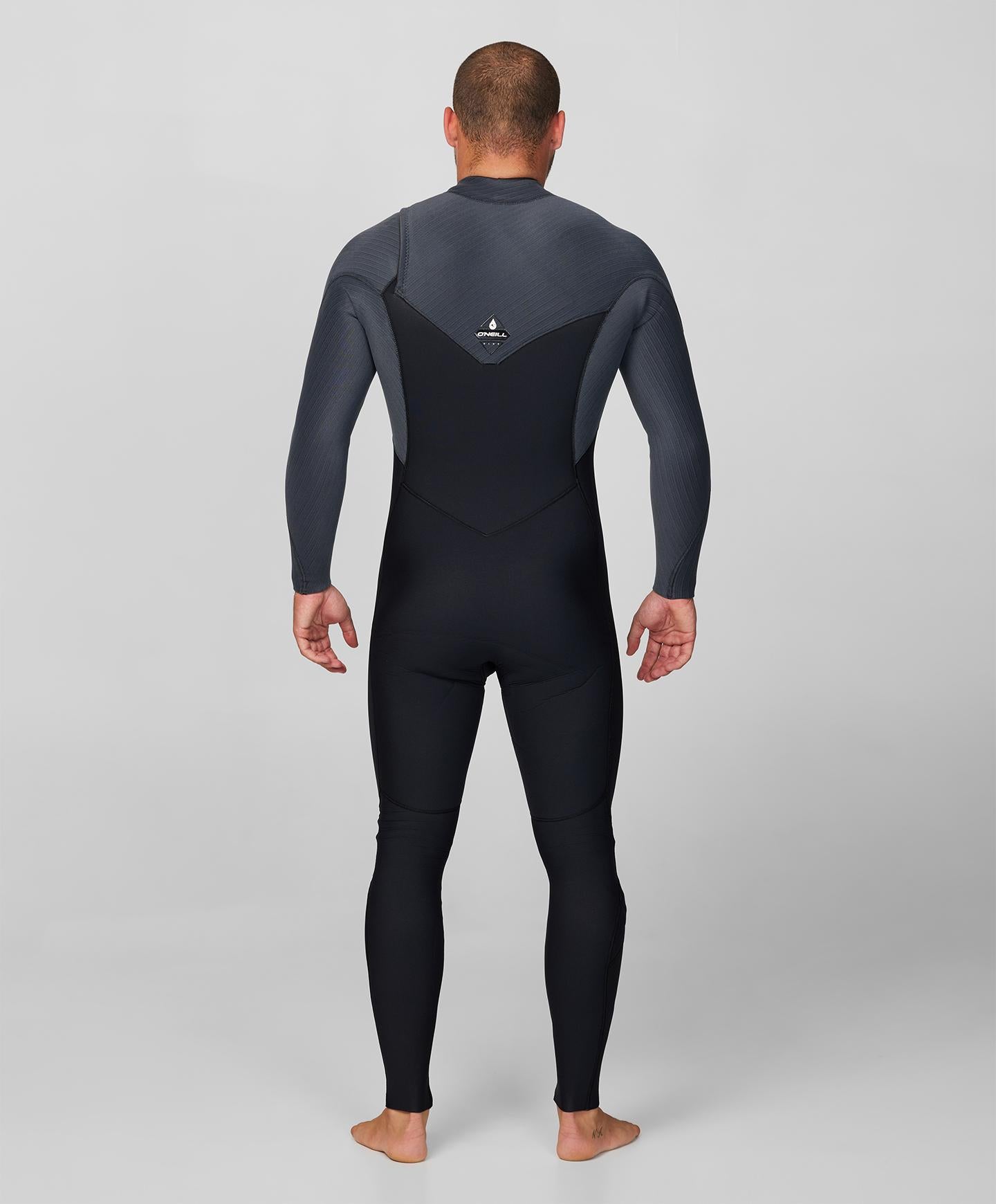 HyperFreak 4/3+ Steamer Chest Zip Wetsuit - Graphite