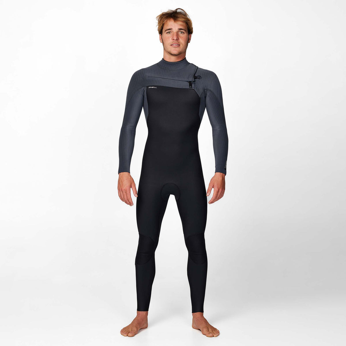 HyperFreak 4/3+ Steamer Chest Zip Wetsuit - Graphite