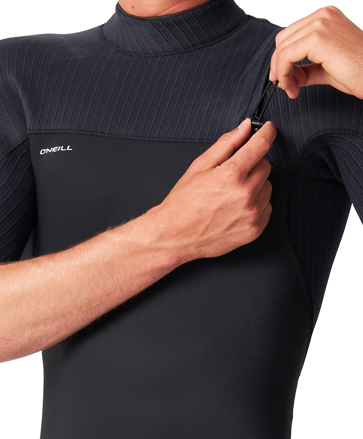 HyperFreak Comp Zipperless 2mm Short Arm Steamer Wetsuit - Black