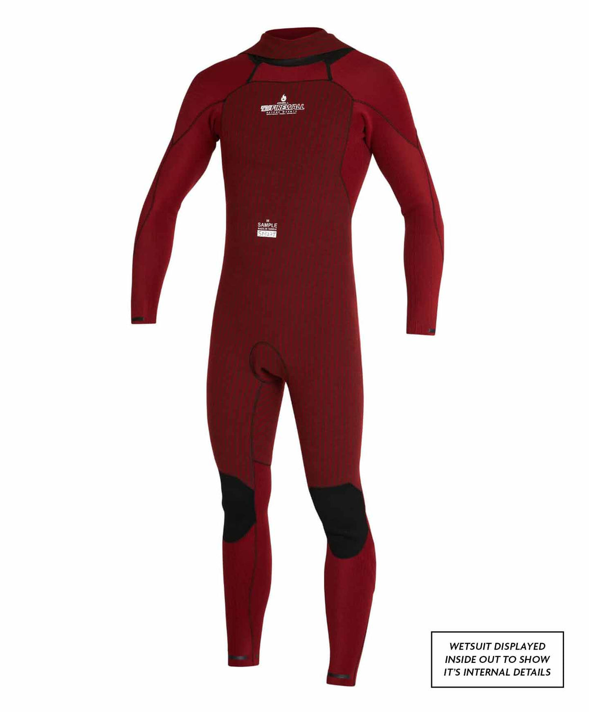 HyperFire 3/2mm Steamer Back Zip Wetsuit - Carbon