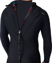 HyperFire 3/2mm Steamer Back Zip Wetsuit - Black