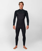 HyperFire 3/2mm Steamer Zipperless Wetsuit - Black