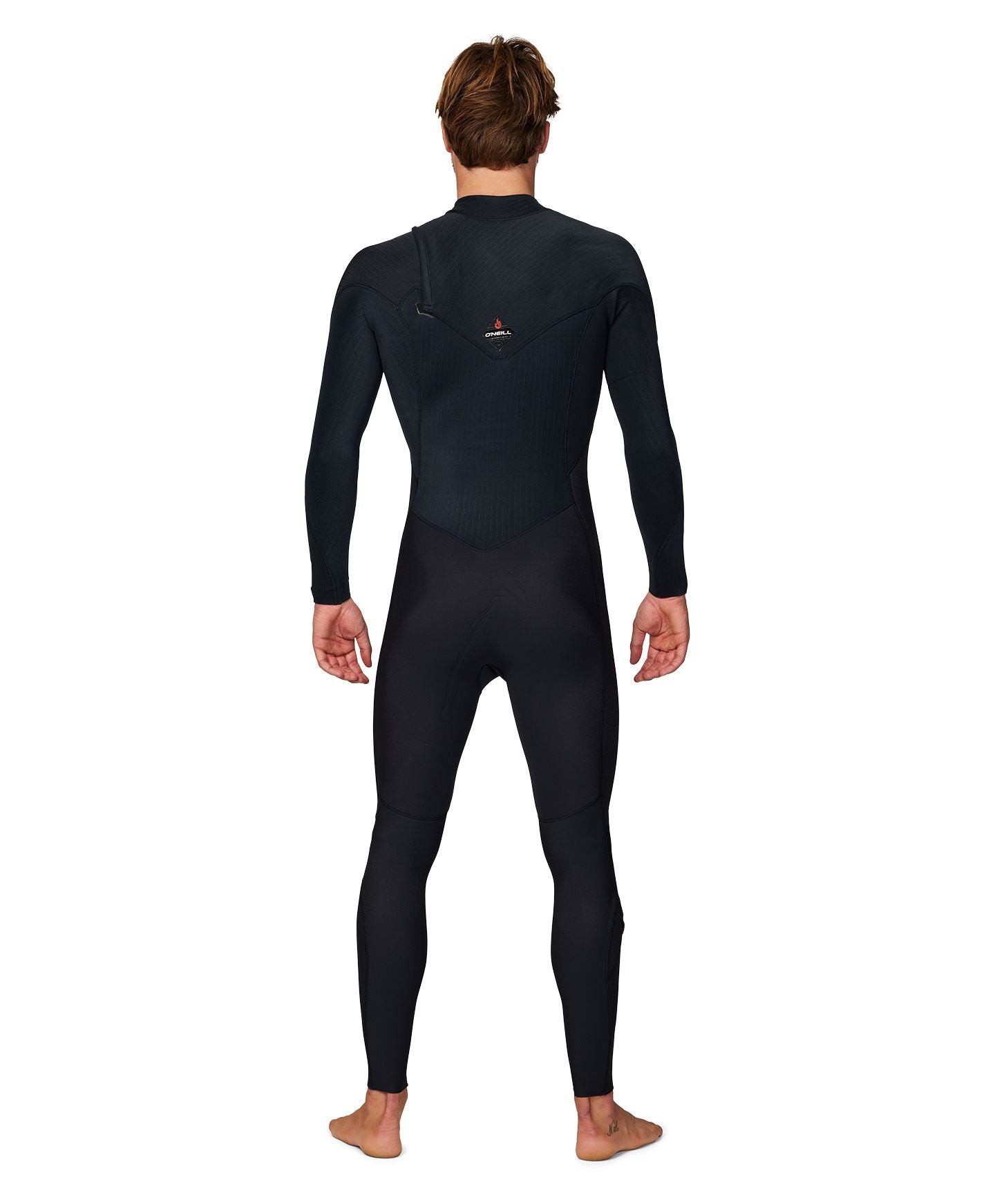 HyperFire 3/2mm Steamer Zipperless Wetsuit - Black