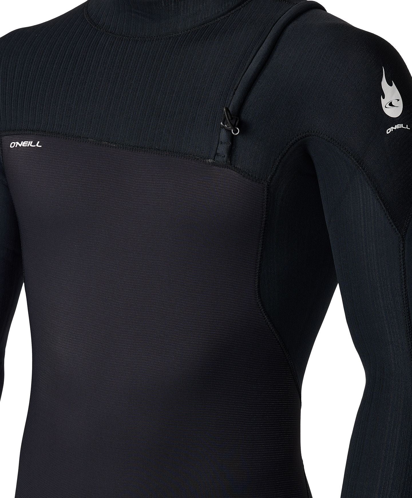 HyperFire 3/2mm Steamer Zipperless Wetsuit - Black