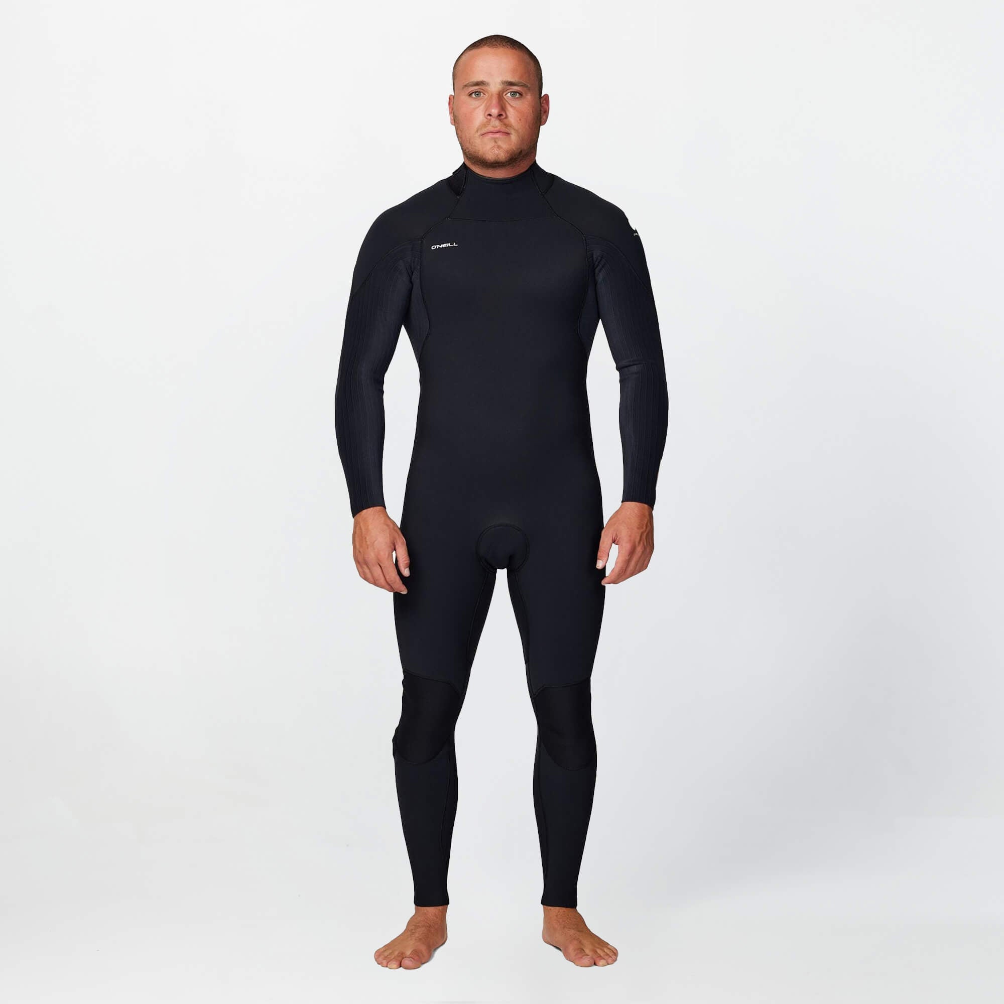 HyperFire 4/3mm Steamer Back Zip Wetsuit - Black