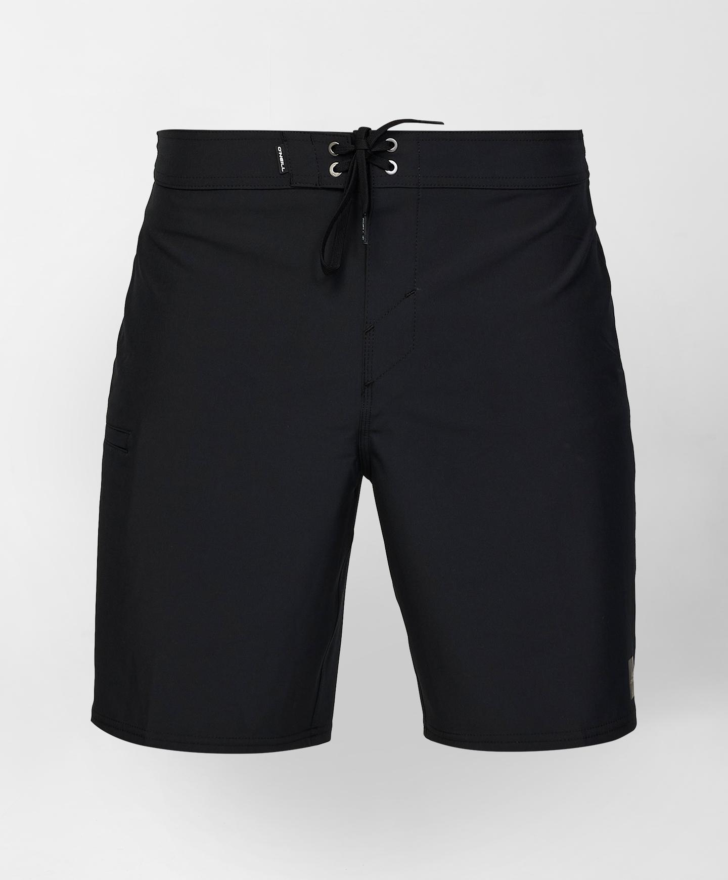 HyperFreak Heat Solid 19" Boardshorts - Black