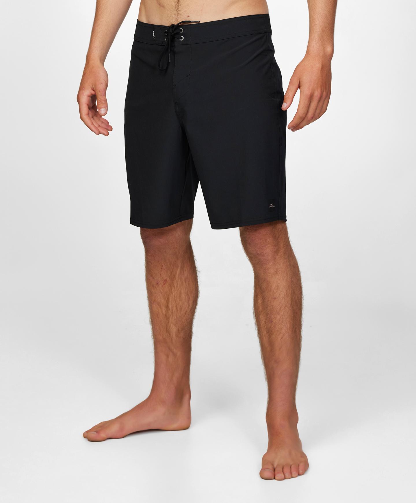 HyperFreak Heat Solid 19" Boardshorts - Black