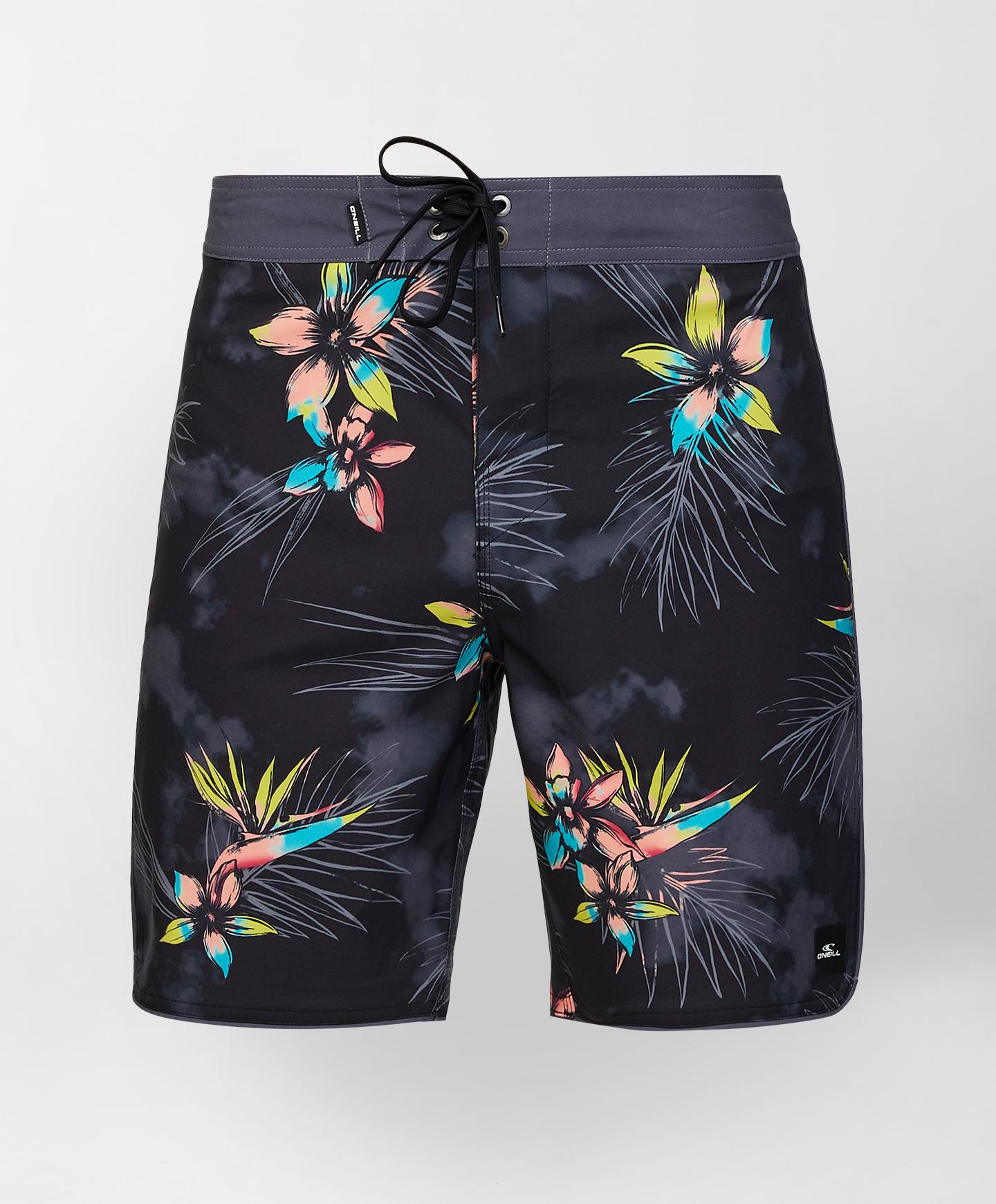 HyperFreak Mysto Scallop 19" Boardshorts - Black