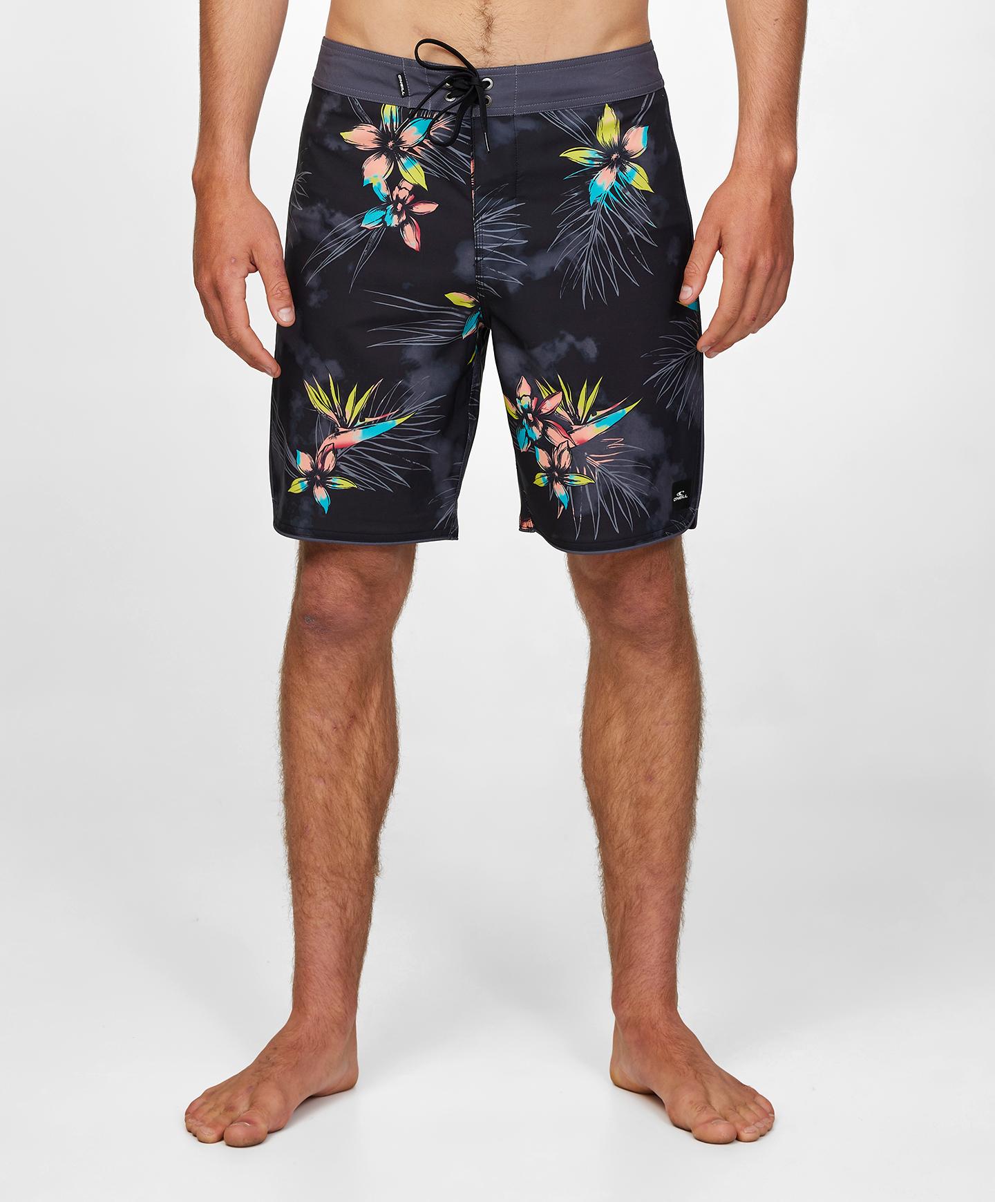 HyperFreak Mysto Scallop 19" Boardshorts - Black