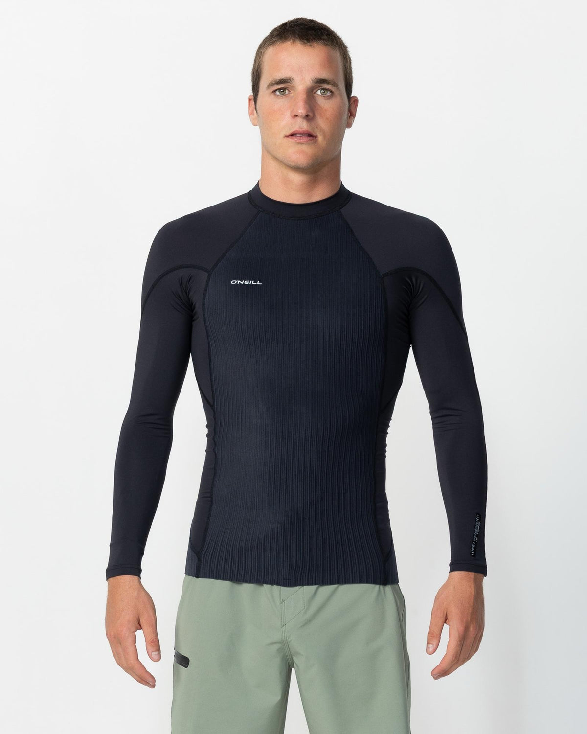 HyperFreak TB3X Neo/Lycra Long Sleeve Wetsuit Jacket - Black