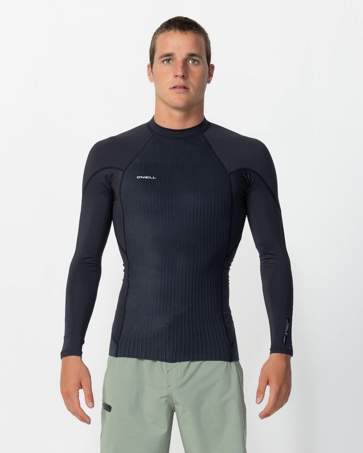 HyperFreak TB3X Neo/Lycra Long Sleeve Wetsuit Jacket - Black