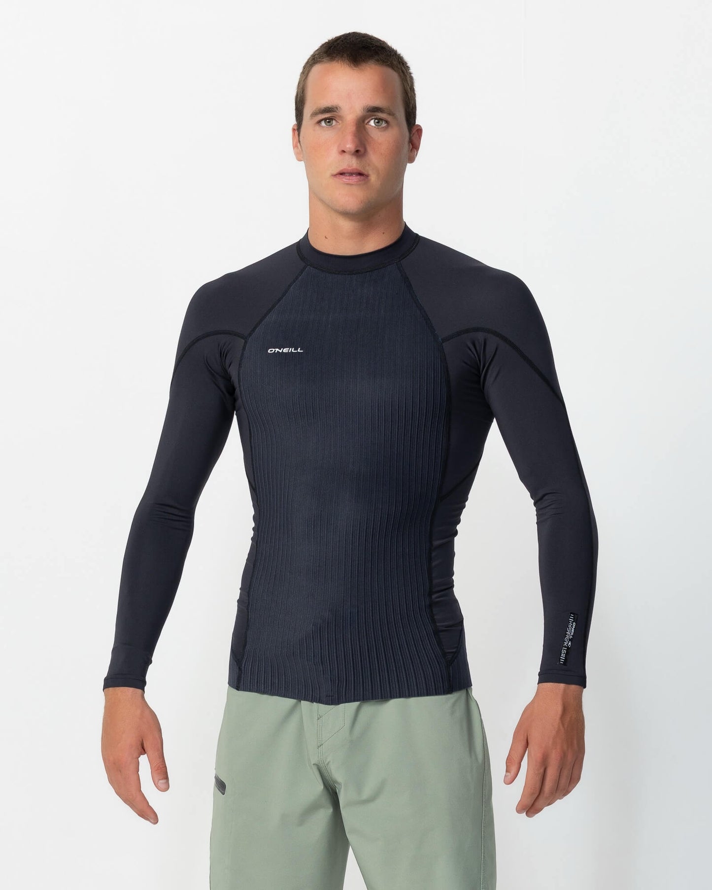 HyperFreak TB3X Neo/Lycra Long Sleeve Wetsuit Jacket - Black