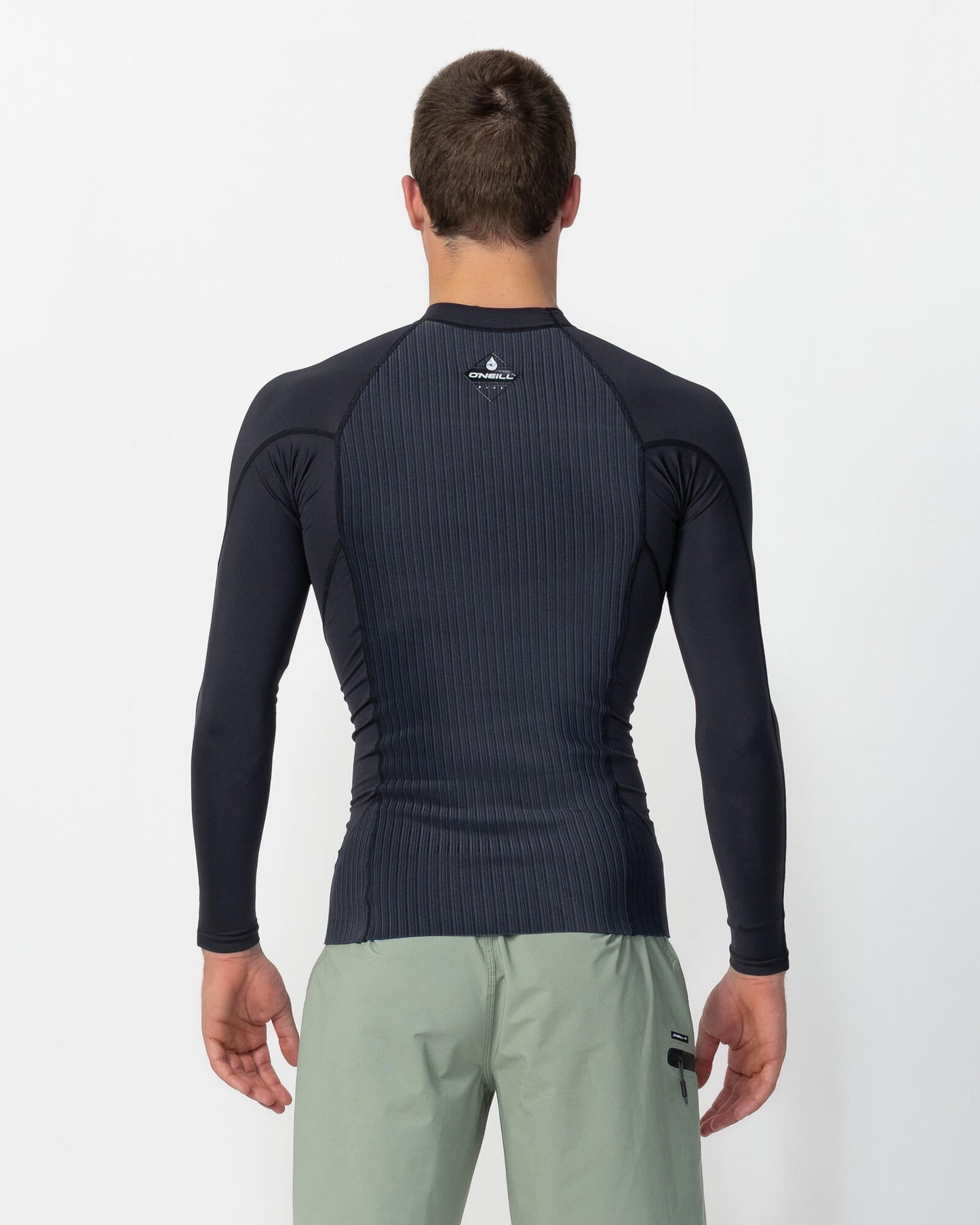 HyperFreak TB3X Neo/Lycra Long Sleeve Wetsuit Jacket - Black