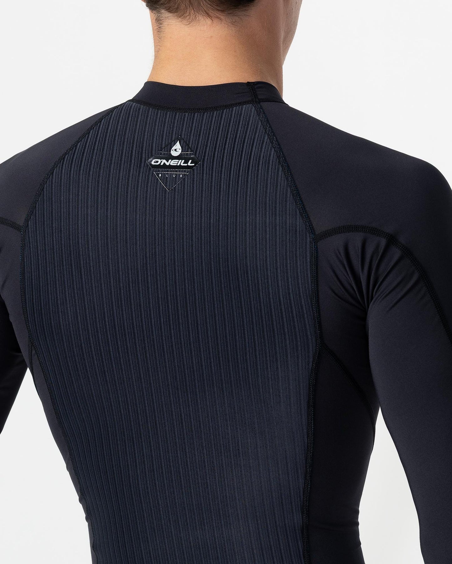 HyperFreak TB3X Neo/Lycra Long Sleeve Wetsuit Jacket - Black