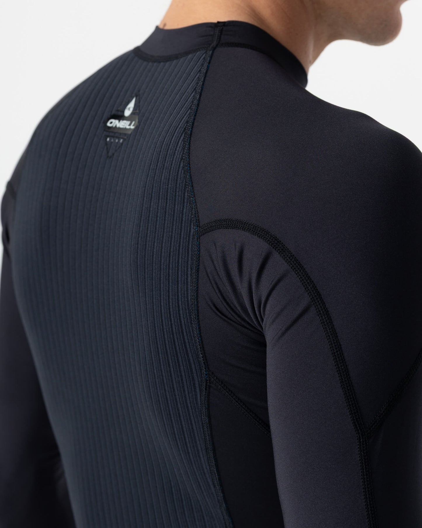 HyperFreak TB3X Neo/Lycra Long Sleeve Wetsuit Jacket - Black