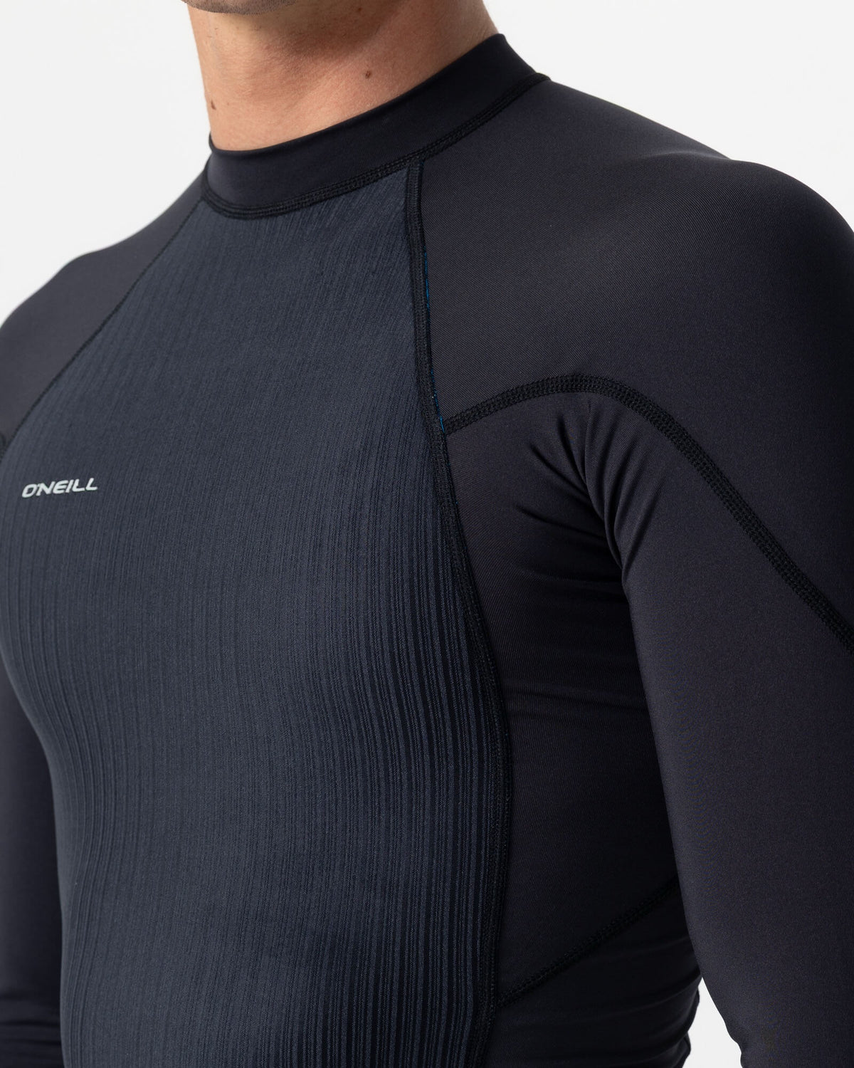 HyperFreak TB3X Neo/Lycra Long Sleeve Wetsuit Jacket - Black