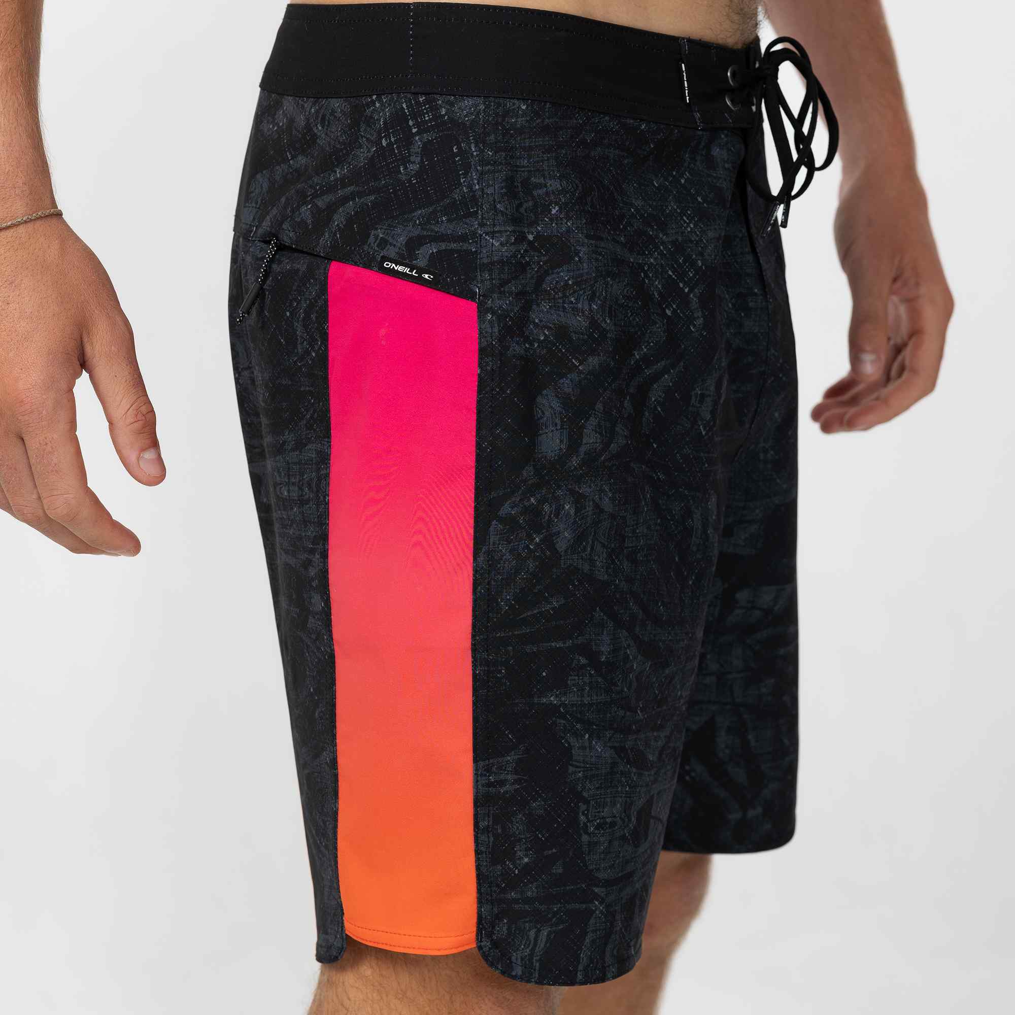 HyperFreak Tech Panel 18" Boardshort - Black