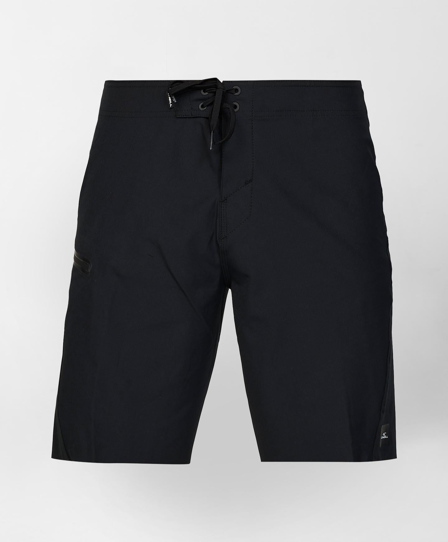 HyperFreak Tech Solid 19" Boardshorts - Black