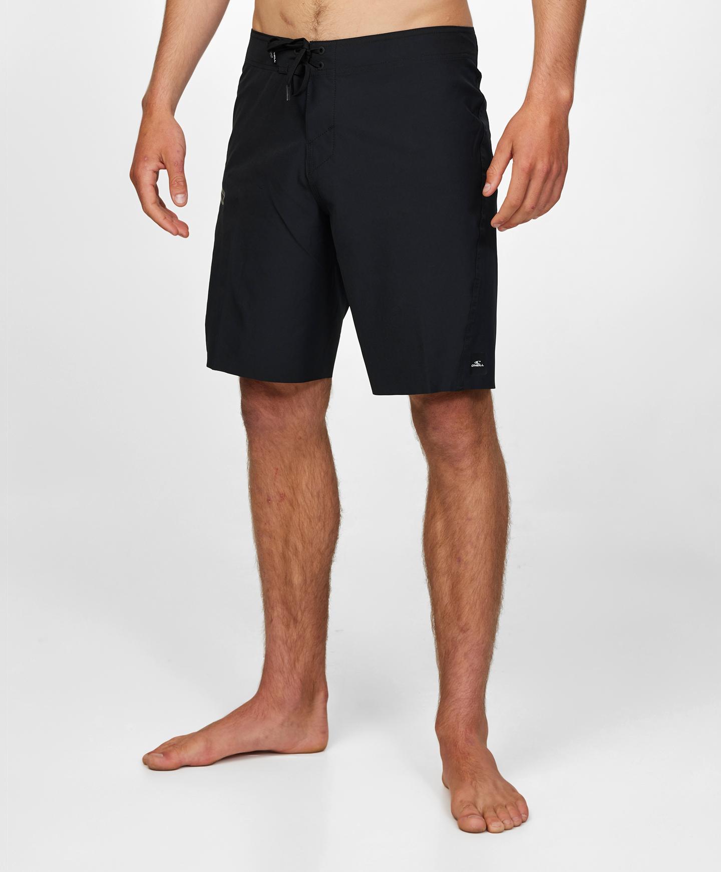 HyperFreak Tech Solid 19" Boardshorts - Black