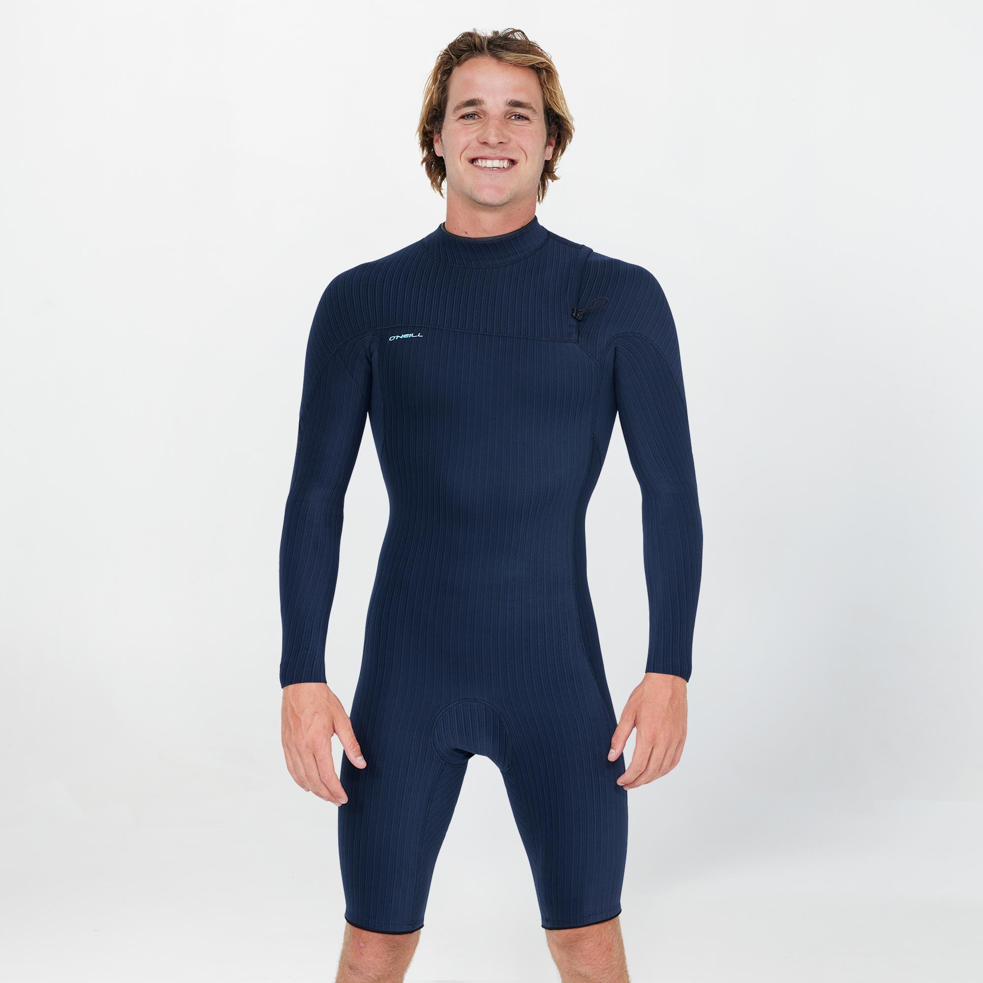 Men's HyperX 2mm Long Sleeve Zipless Spring Suit - Carbon Blue