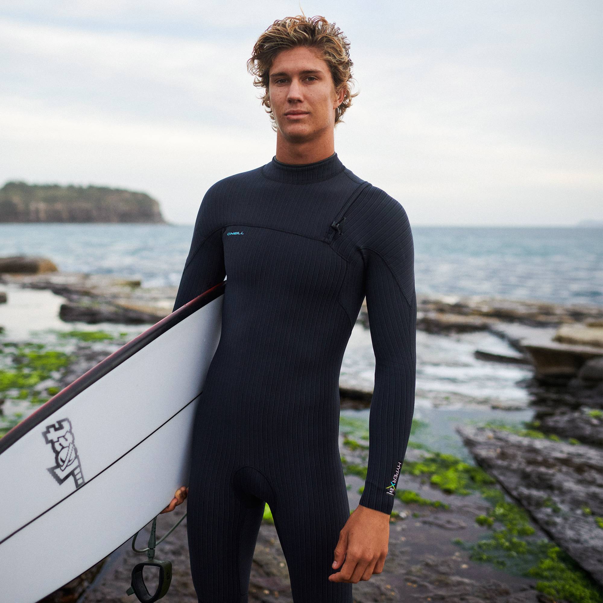 Men's HyperX Zipless 3/2mm Steamer - Black