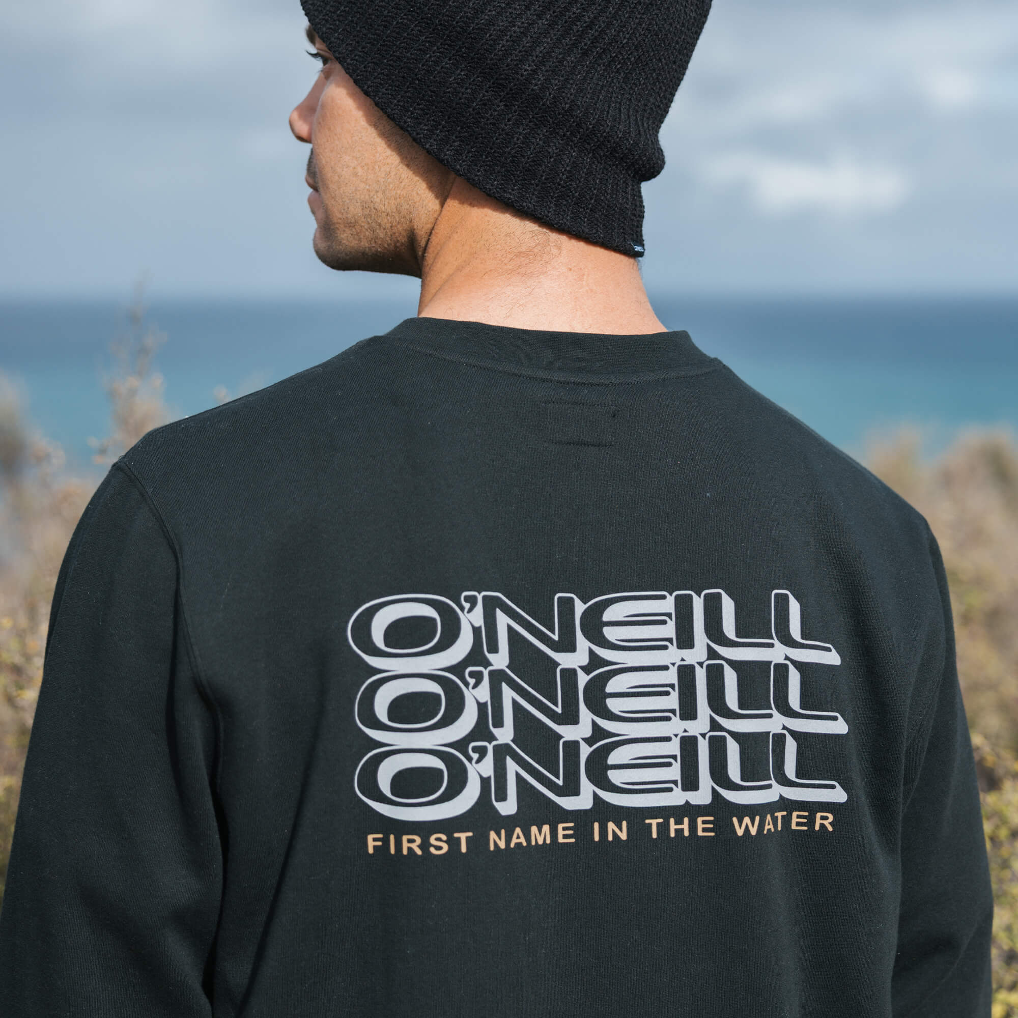 Men's Capitola Crew Neck - Black