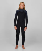 Boy's Defender 3/2mm Steamer Back Zip Wetsuit - Gunmetal