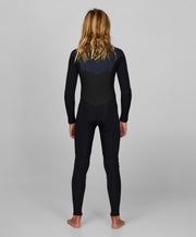 Boy's Defender 3/2mm Steamer Chest Zip Wetsuit - Gunmetal