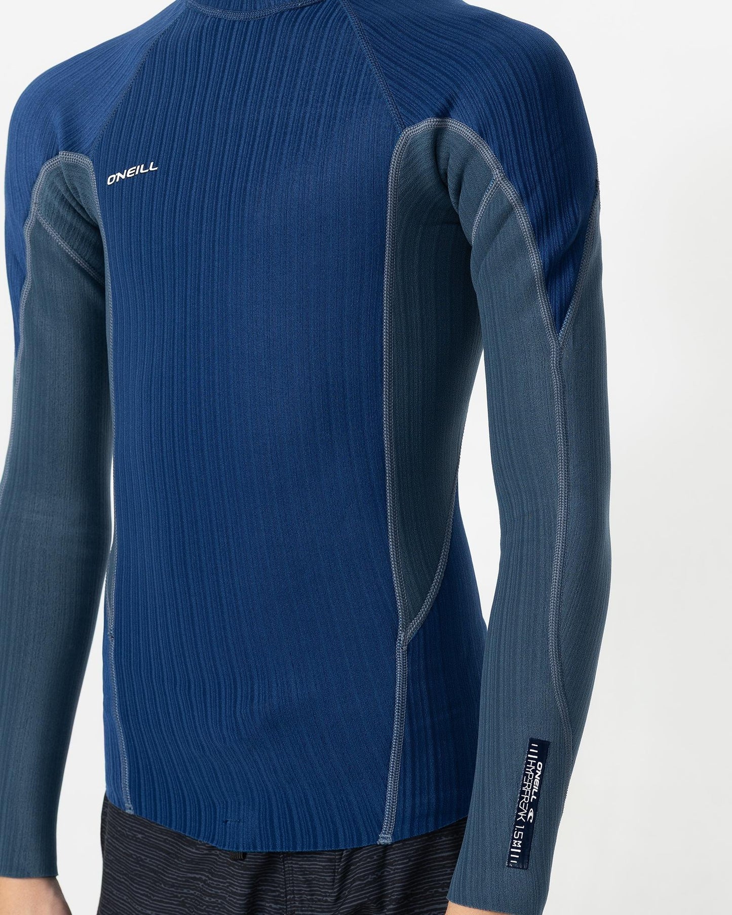 Boy's HyperFreak 1.5mm TB3X Long Sleeve Wetsuit Jacket - Marine