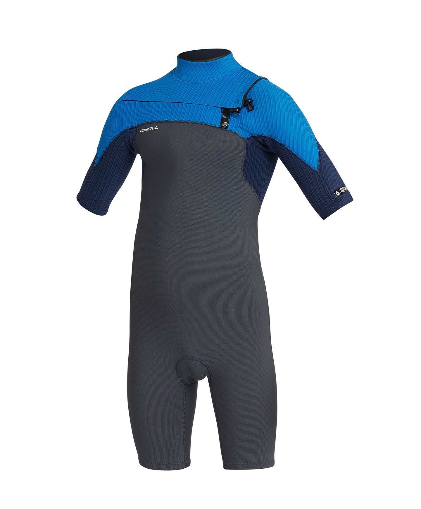 Boy's Hyperfreak 2mm Short Sleeve Springsuit Wetsuit - Graphite