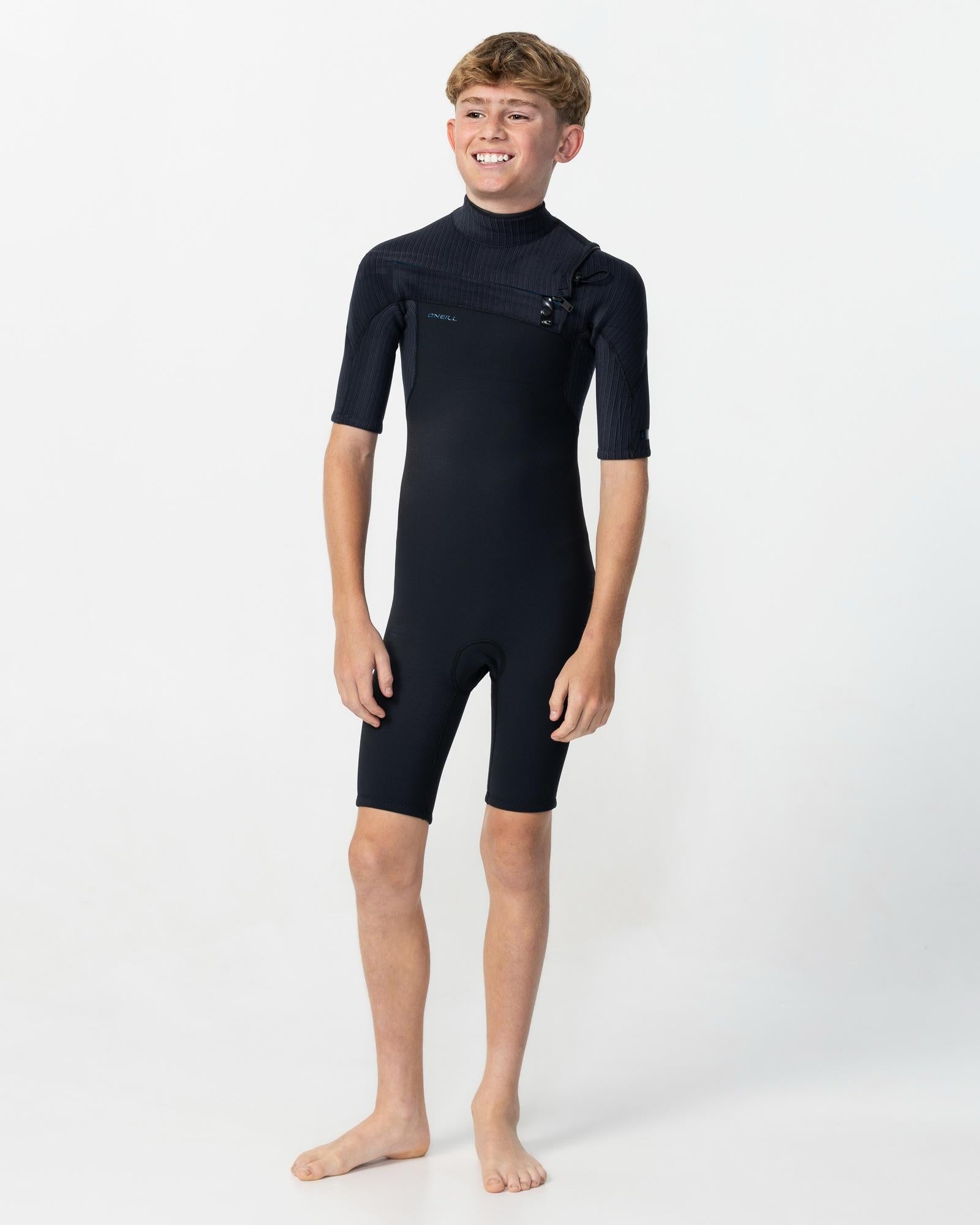 Buy Boy's HyperFreak 2mm Short Sleeve Springsuit Chest Zip