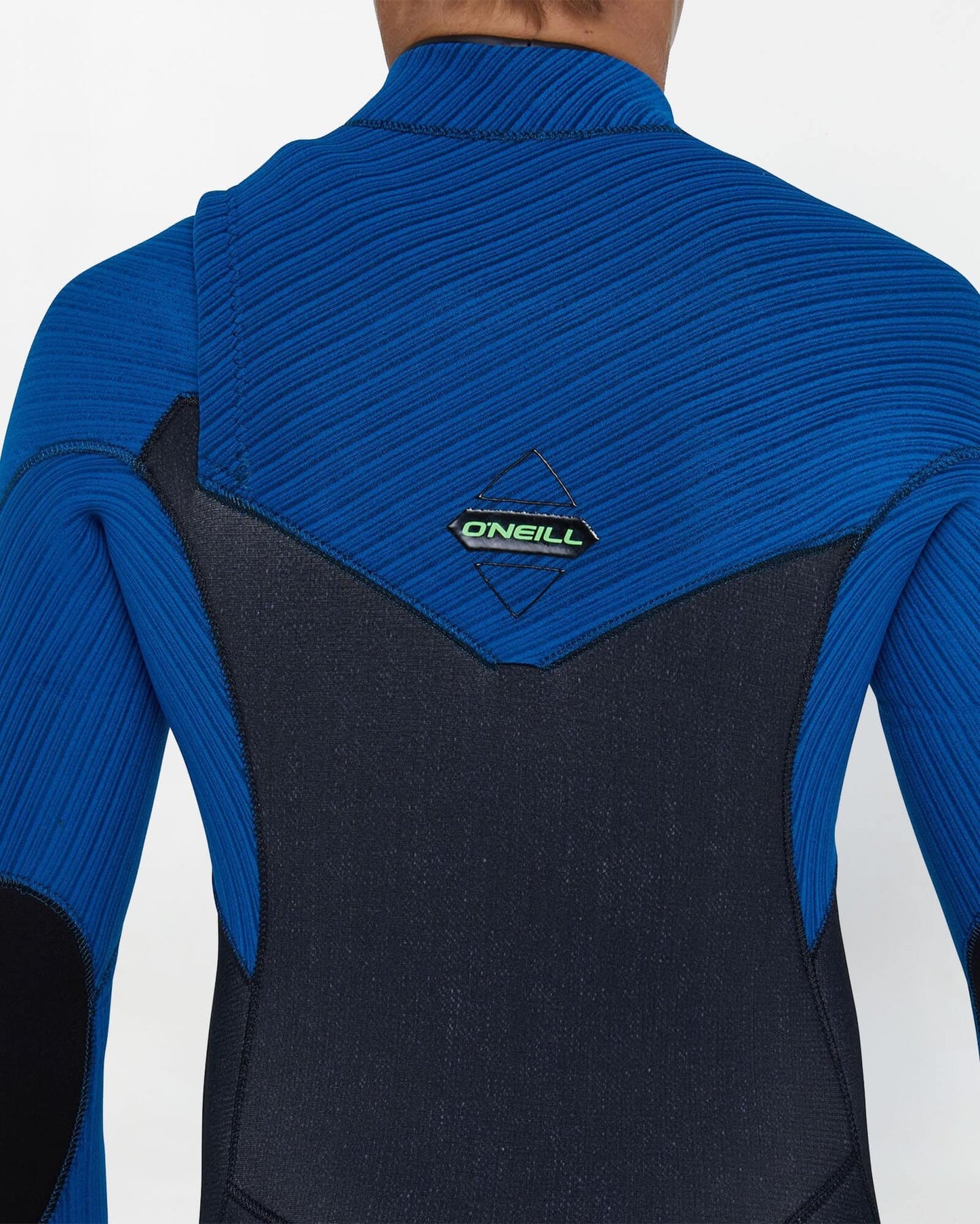 Kids HyperFreak 4/3+ Steamer Chest Zip Wetsuit - Acid/Ultrablue