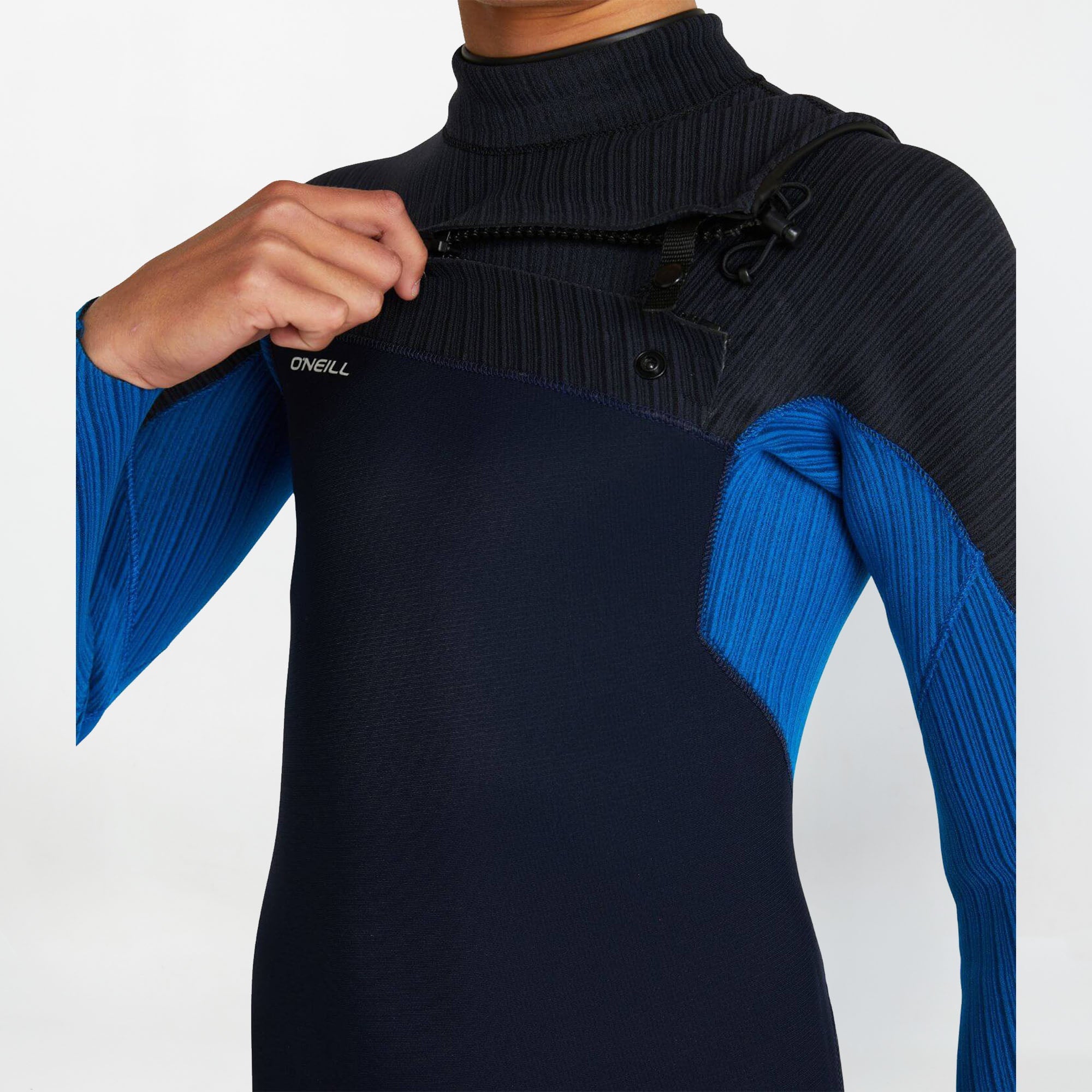 Boy's HyperFreak 4/3+ Steamer Chest Zip Wetsuit - Abyss