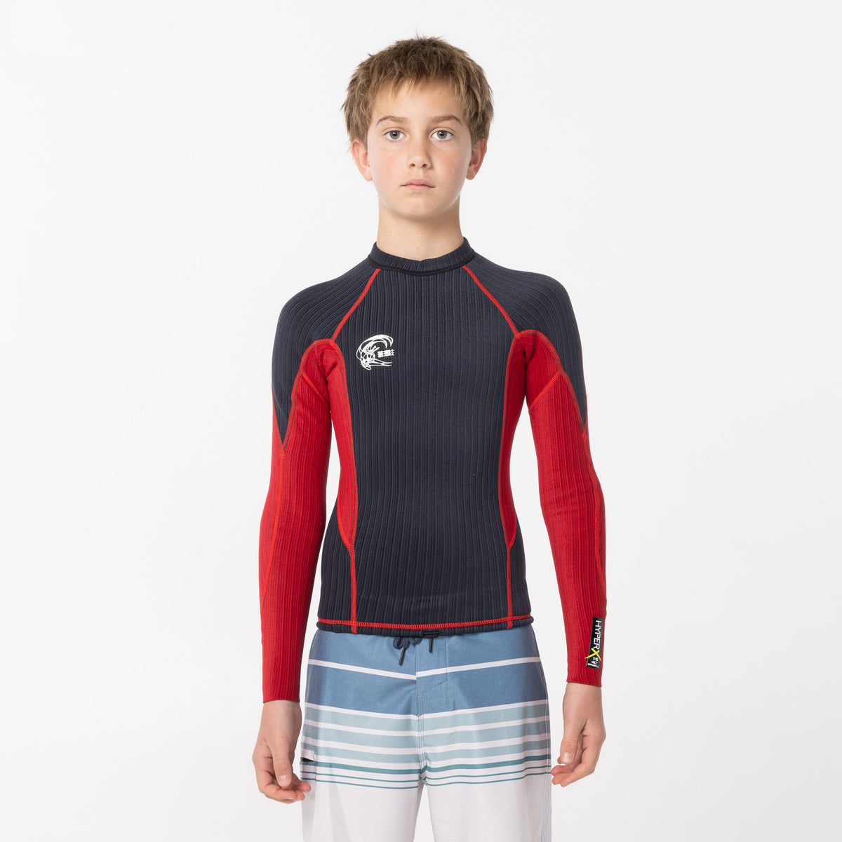 Kid's HyperX Y2K 1.5mm Wetsuit Jacket - Red