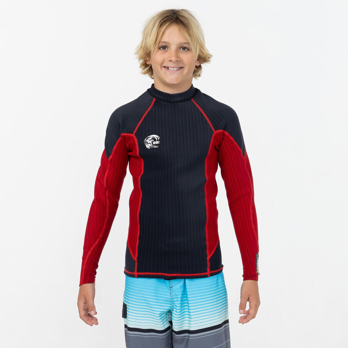 Kid's HyperX Y2K 1.5mm Wetsuit Jacket - Red