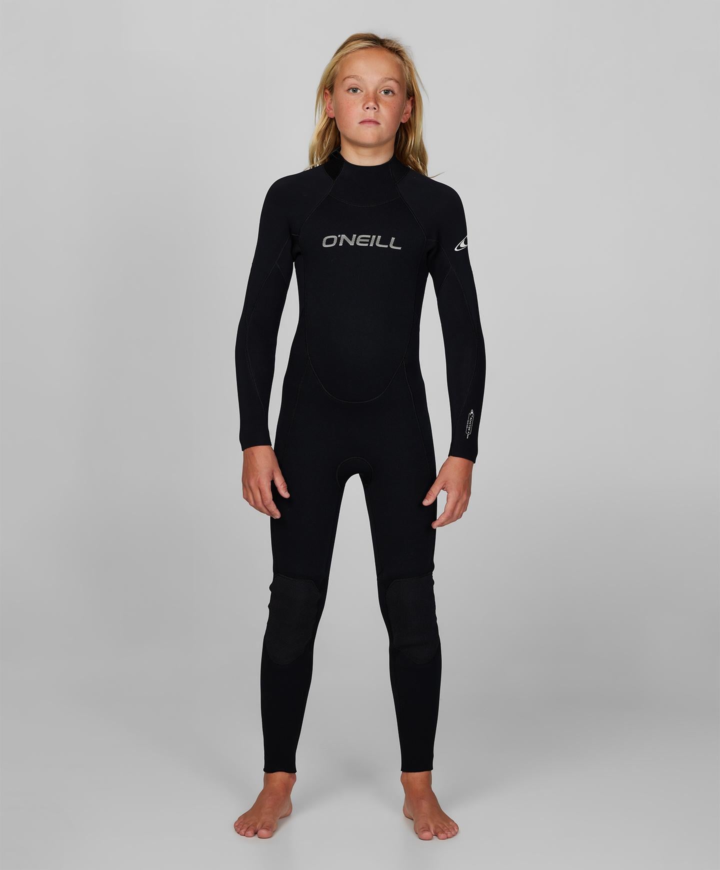 Kid's Reactor 3/2mm GBS Steamer Wetsuit - Black