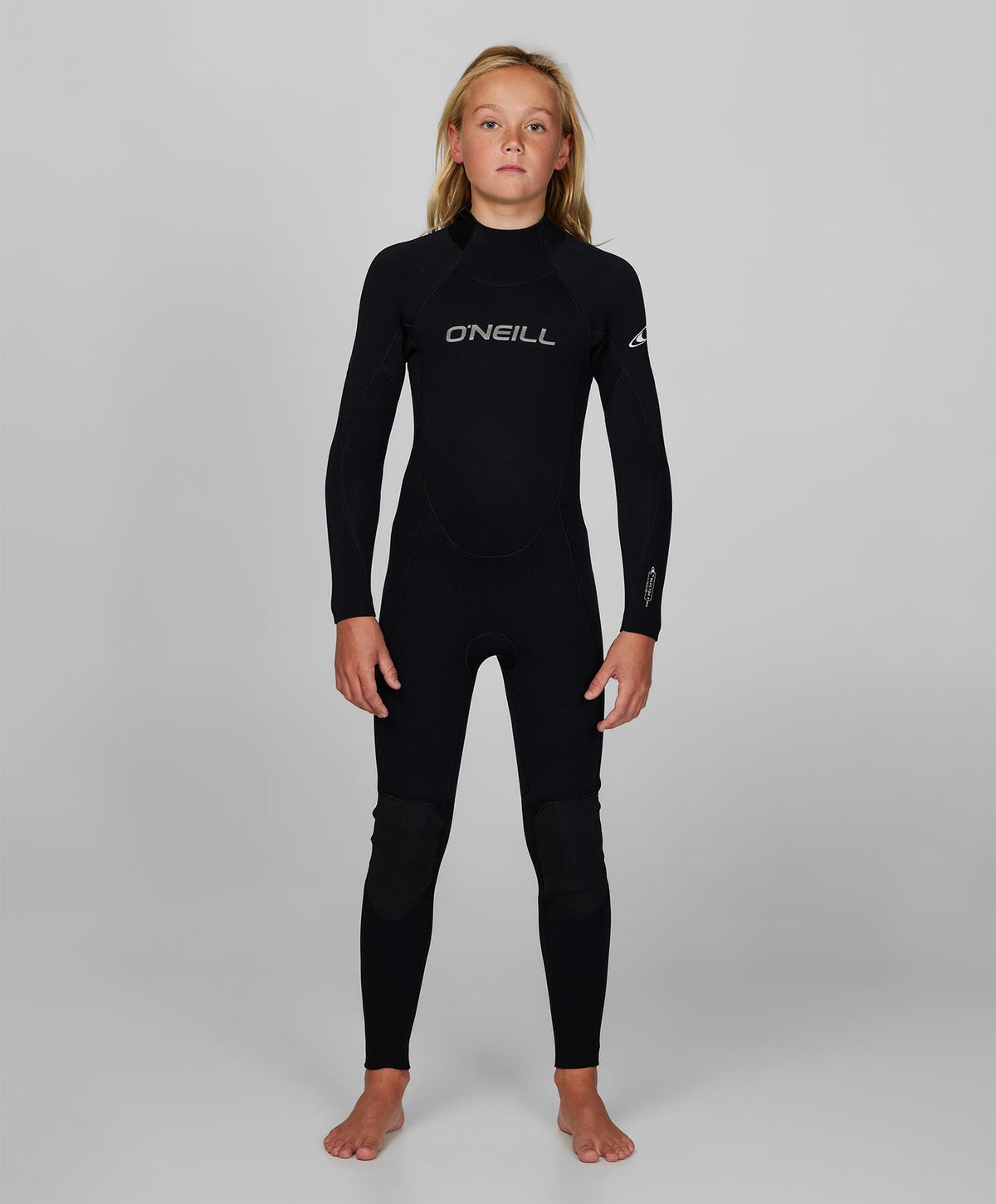 Kid's Reactor 3/2mm GBS Steamer Wetsuit - Black