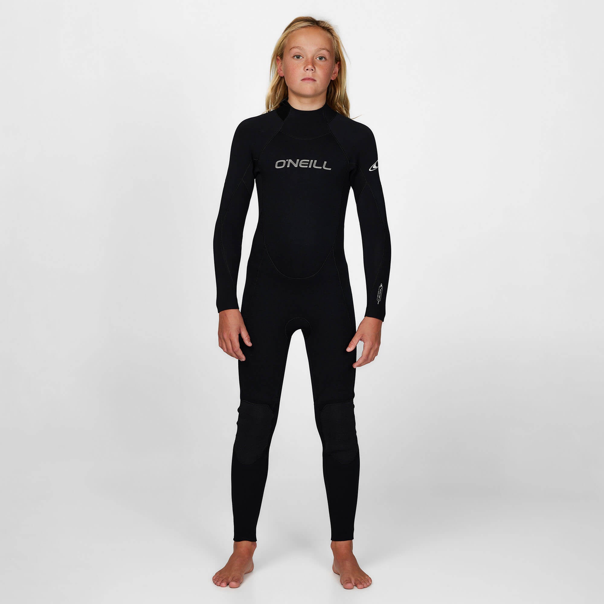 Kid's Reactor 4/3mm GBS Steamer Wetsuit - Black