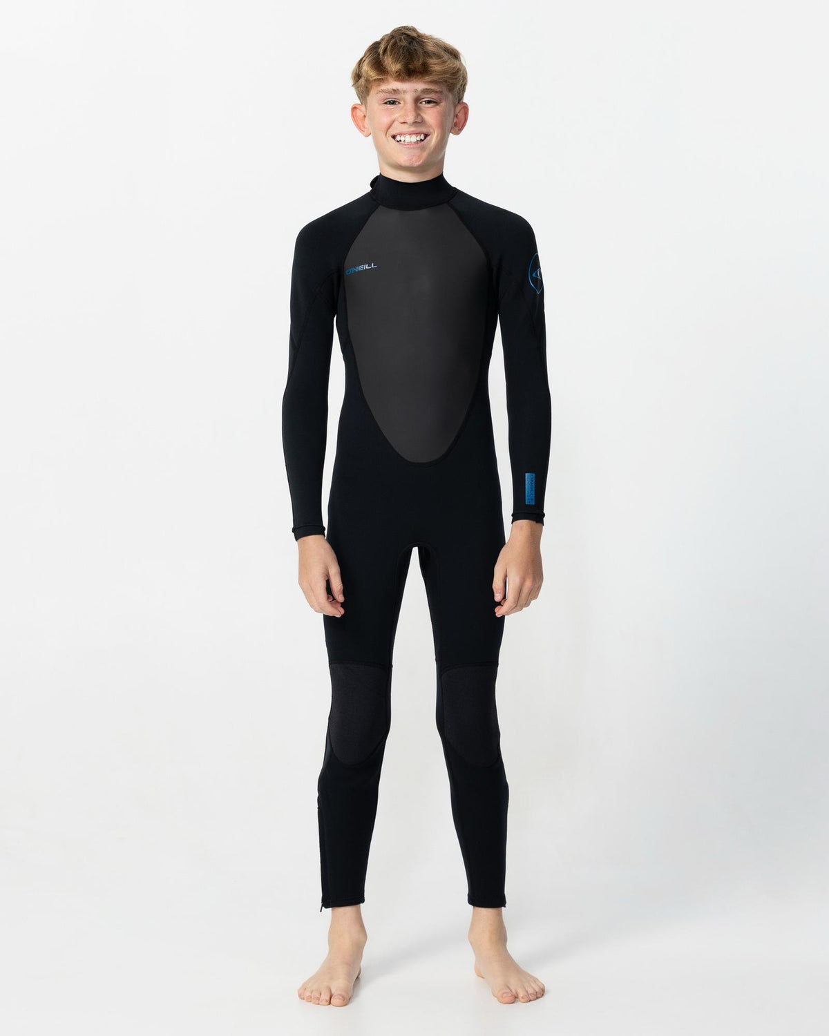 Boy's Reactor 3/2mm Steamer Wetsuit - Black