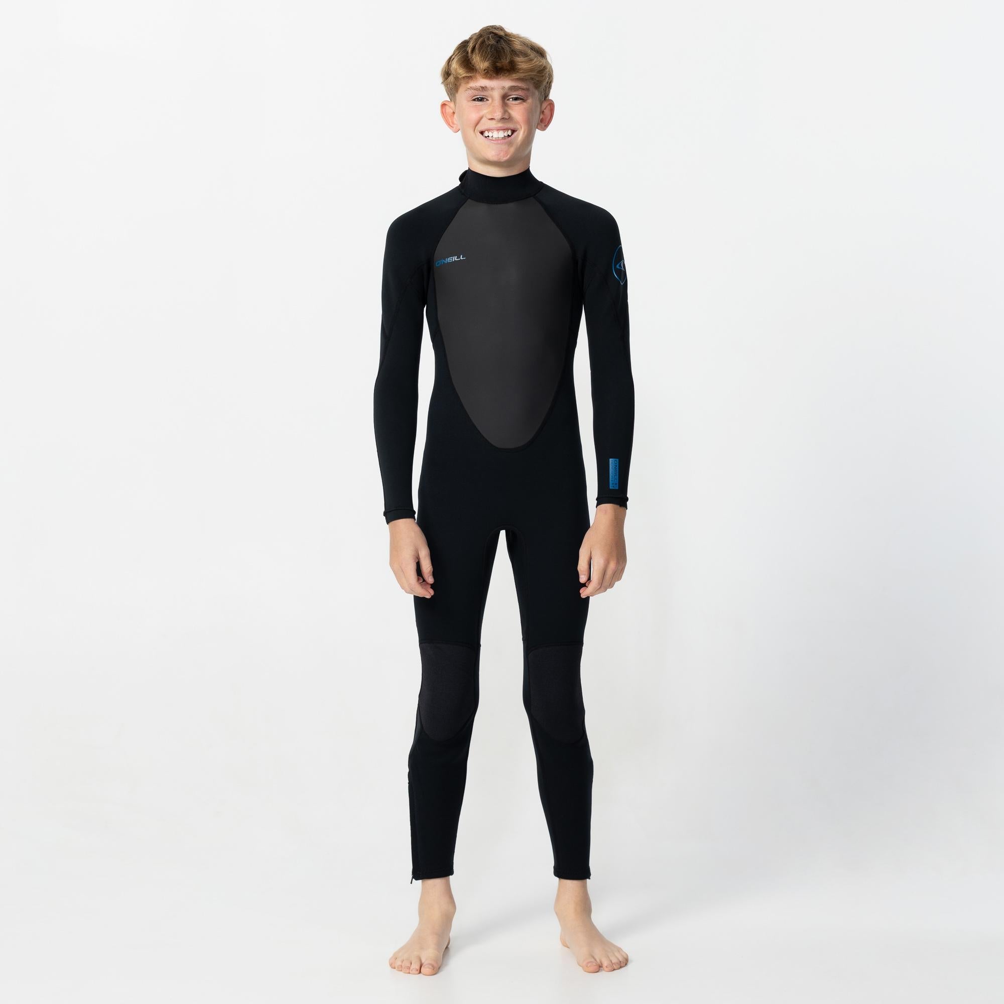 Kid's Reactor 3/2mm Steamer Wetsuit - Black