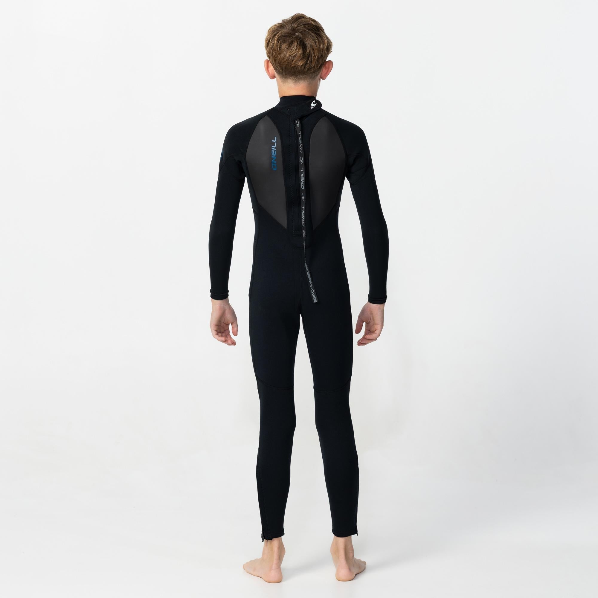 O'Neill フルスーツ キッズ　12歳 Reactor II 3/2mm Youth Reactor-2 3/2MM Back Zip Full - Blk/graph | O'Neill